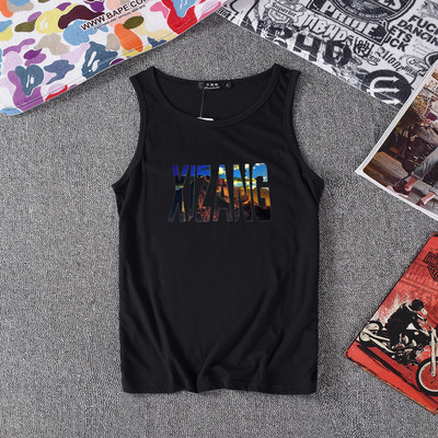 Ανδρικό μπλουζάκι σε δύο χρώματα με διαφορετικές επιγραφές