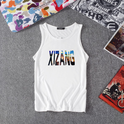 Ανδρικό μπλουζάκι σε δύο χρώματα με διαφορετικές επιγραφές