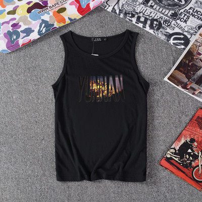 Ανδρικό μπλουζάκι σε δύο χρώματα με διαφορετικές επιγραφές