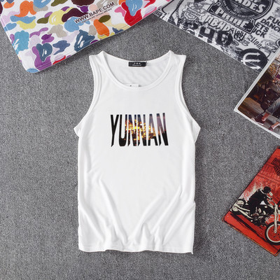 Ανδρικό μπλουζάκι σε δύο χρώματα με διαφορετικές επιγραφές