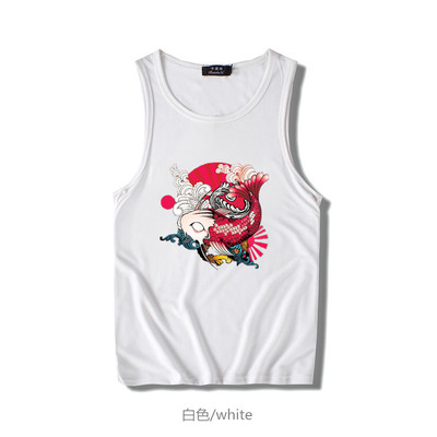 Ανδρικό μπλουζάκι σε δύο χρώματα με εκτύπωση