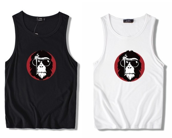 Мъжки спортно-ежедневен потник в черен и бял цвят