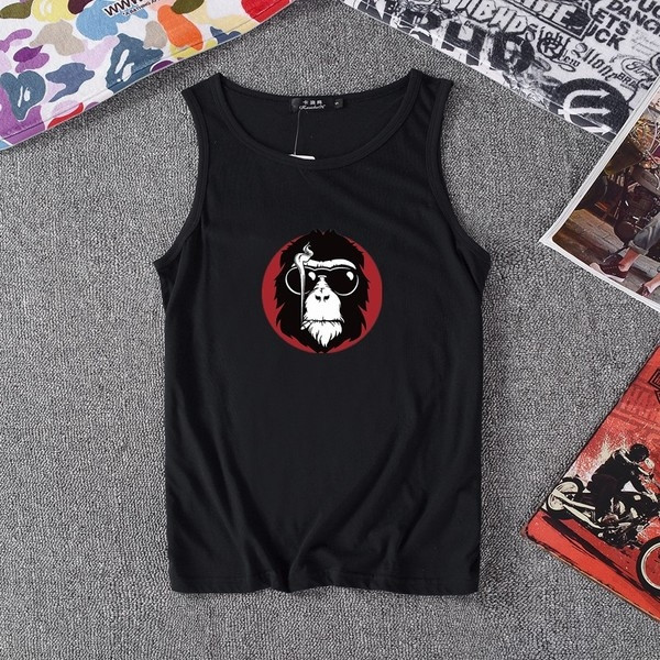 Мъжки спортно-ежедневен потник в черен и бял цвят