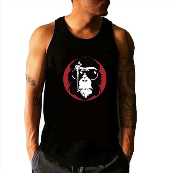 Мъжки спортно-ежедневен потник в черен и бял цвят