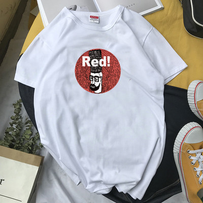 Ανδρικό μπλουζάκι με επιγραφή και έγχρωμη εκτύπωση σε διάφορα μοντέλα