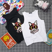 Ανδρικό μπλουζάκι σε μα'υρο και άσπρο χρώμα με εκτύπωση