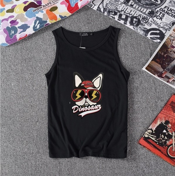 Ανδρικό μπλουζάκι σε μα'υρο και άσπρο χρώμα με εκτύπωση