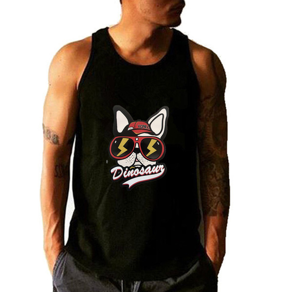 Ανδρικό μπλουζάκι σε μα'υρο και άσπρο χρώμα με εκτύπωση