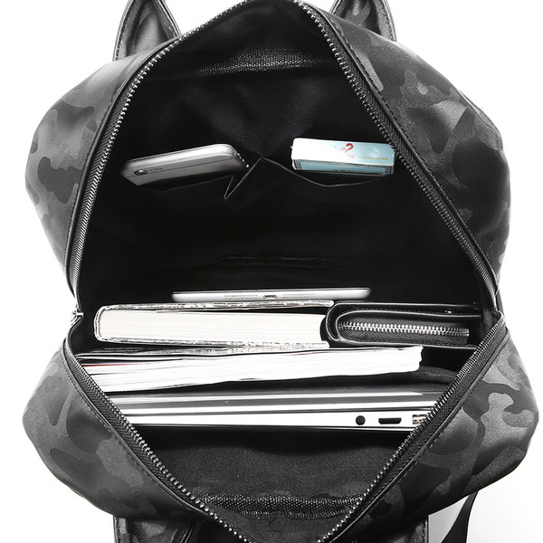 Casual ανδρικό σακίδιο καμουφλάζ