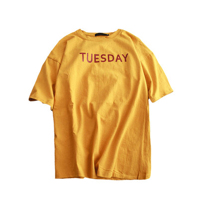 Ανδρικό T-shirt με 3/4 μανίκι και επιγραφή κατάλληλο για τη καθημερινή ζωή