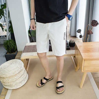 Ανδρικά  σορτς με υψηλή μέση σε διάφορα χρώματα