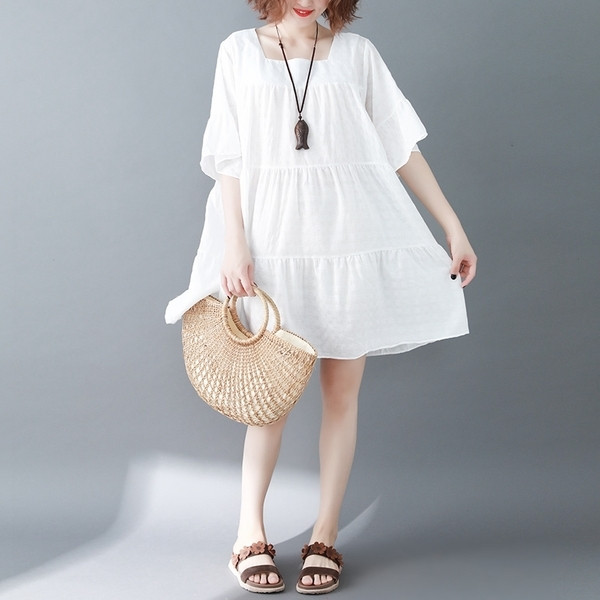 MAXI γυναικείο φόρεμα  ΜΑΧΙ μεγέθους σε τρία χρώματα