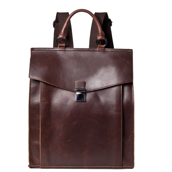 Rucsac elegant de culoare maro potrivit pentru bărbați și femei