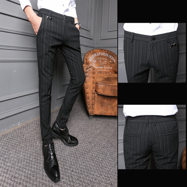 Slim ανδρικά παντελόνια 