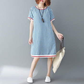 MAXI μέγεθος καθημερινό φόρεμα