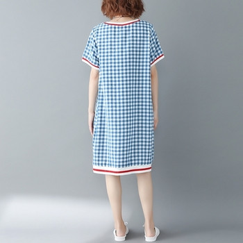 MAXI μέγεθος καθημερινό φόρεμα