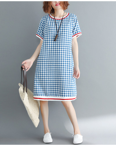 MAXI μέγεθος καθημερινό φόρεμα