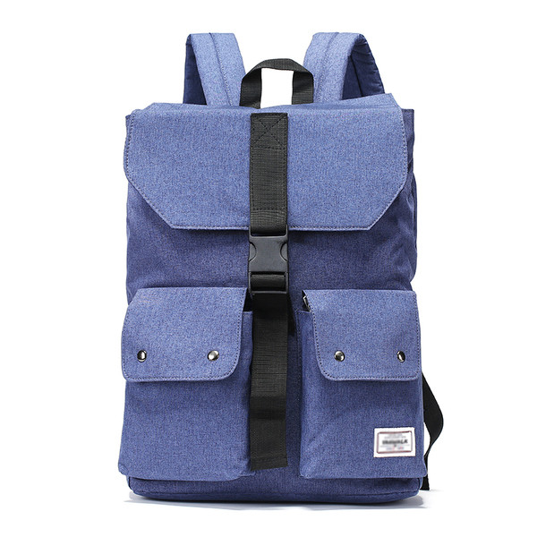 Άνετο ανδρικό σακίδιο σε μπλε χρώμα κατάλληλο για τη καθημερινή ζωή