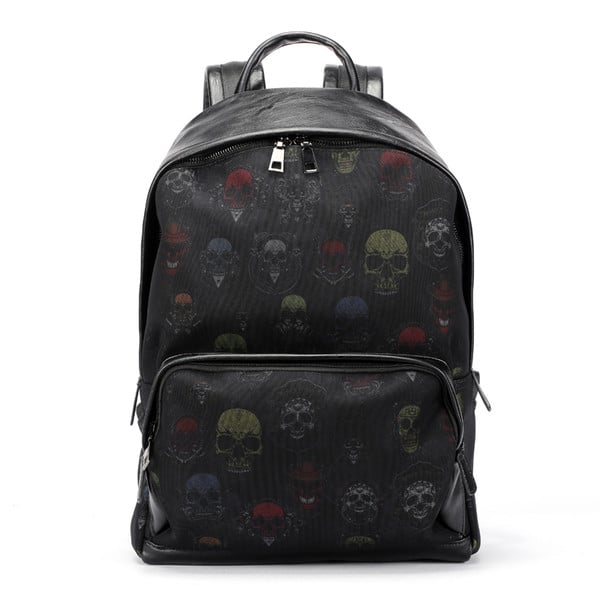 Καθημερινό ανδρικό σακίδιο  με πολύχρωμα στοιχεία