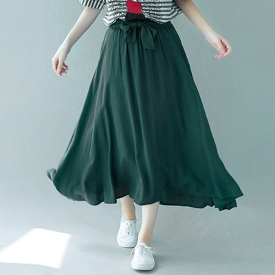 MAXI μεγέθους καθημερινή γυναικεία φούστα σε διαφορετικά χρώματα