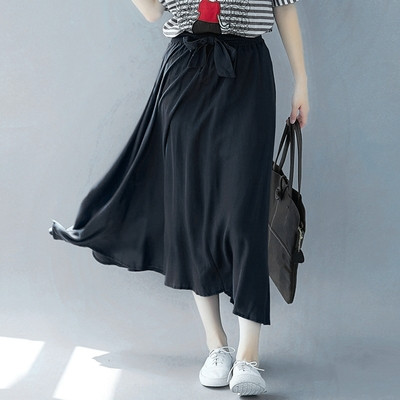 MAXI μεγέθους καθημερινή γυναικεία φούστα σε διαφορετικά χρώματα