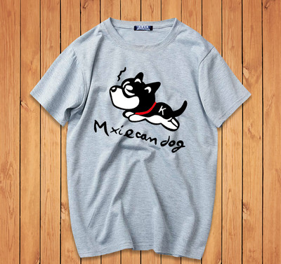 Ανδρικά μπλουζάκια με έγχρωμη εφαρμογή και επιγραφή