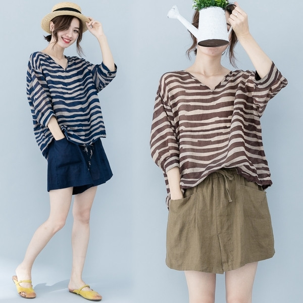 Bluză subțire de damă mărimea MAXI în