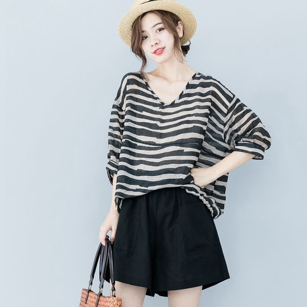 Bluză subțire de damă mărimea MAXI în