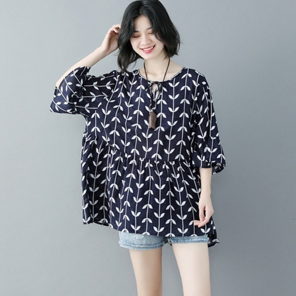 Obraz subtire de dama marimea MAXI cu maneci 3/4