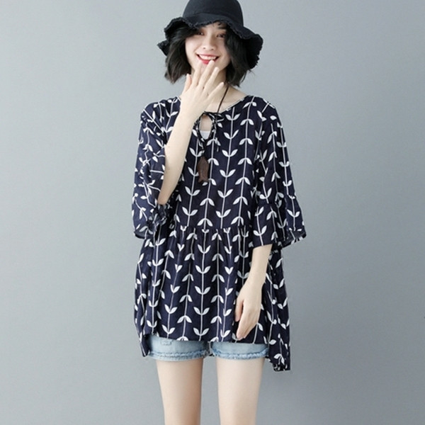 Obraz subtire de dama marimea MAXI cu maneci 3/4