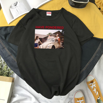 T-shirt για άνδρες με εφαρμογή και O-neckline σε διάφορα χρώματα