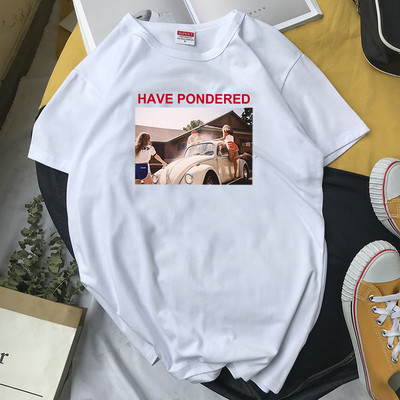 T-shirt για άνδρες με εφαρμογή και O-neckline σε διάφορα χρώματα