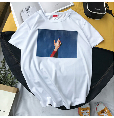 T-shirt για άνδρες με εφαρμογή και O-neckline σε διάφορα χρώματα