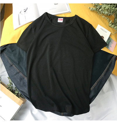 T-shirt για άνδρες με εφαρμογή και O-neckline σε διάφορα χρώματα