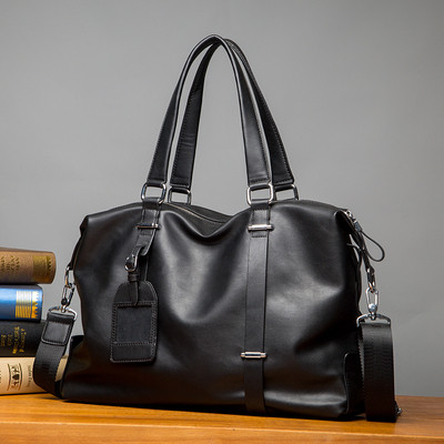 Σύγχρονη τσάντα με μικρές και μεγάλες λαβές - unisex