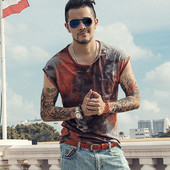 Αντρικά μπλουζάκια σε ρέοντα χρώματα με κολάρο σε σχήμα O