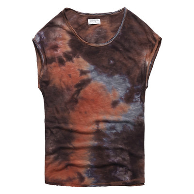 Αντρικά μπλουζάκια σε ρέοντα χρώματα με κολάρο σε σχήμα O