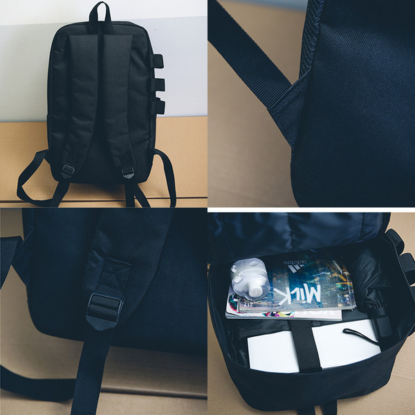 Μεγάλο σακίδιο σε τέσσερα χρώματα κατάλληλο για άνδρες και γυναίκες