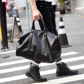 Geanta barbatesti cu manere scurte si lungi din piele ecologica