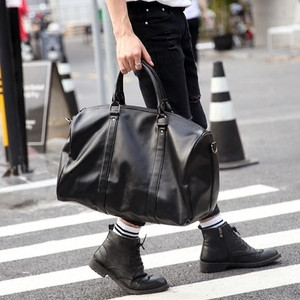 Geanta barbatesti cu manere scurte si lungi din piele ecologica