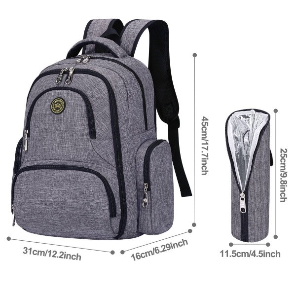 Παιδικό σακίδιο με ειδικά διαμερίσματα κατάλληλο για σχολείο σε 2 χρώματα