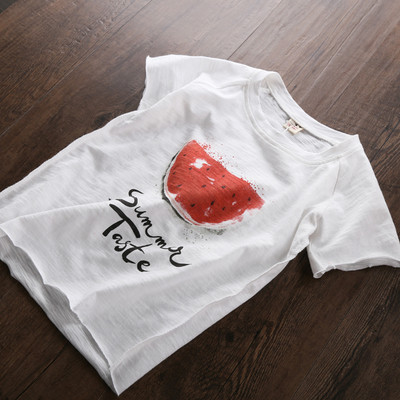 Καθημερινό παιδικό μπλουζάκι με εφαρμογή και επιγραφή σε διάφορα χρώματα