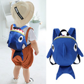 Παιδικό σακίδιο σε σχήμα καρχαρία σε διαφορετικά χρώματα