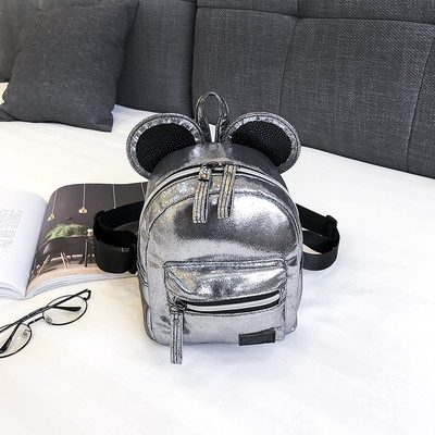 Μοντέρνο παιδικό σακίδιο  με αυτιά κατάλληλο για κορίτσια σε διάφορα χρώματα