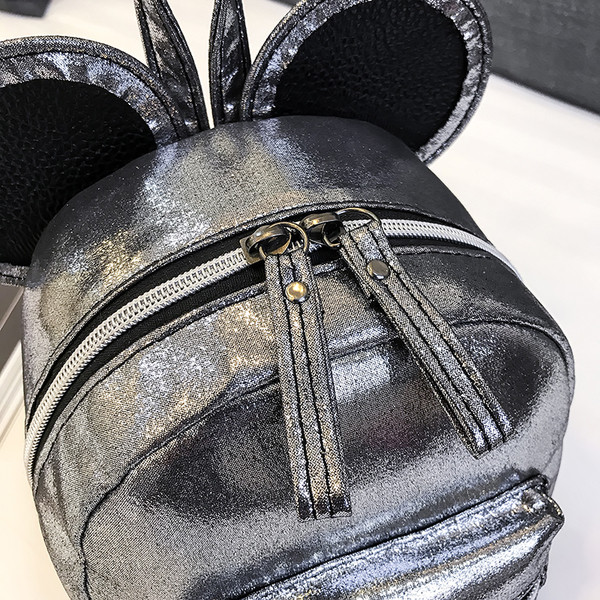 Μοντέρνο παιδικό σακίδιο  με αυτιά κατάλληλο για κορίτσια σε διάφορα χρώματα