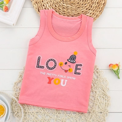 Παιδικό μπλουζάκι με O-neckline σε διάφορα χρώματα με εκτύπωση κατάλληλο για αγόρια και κορίτσια