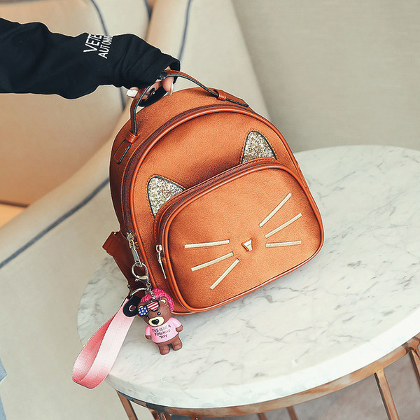 Rucsac pentru copii cu decoratiuni 3D pentru fete potrivit pentru utilizarea de zi cu zi