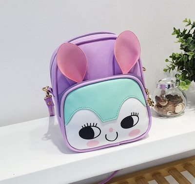 Παιδικό σακίδιο με διακοσμητικά μεταλλικά στοιχεία για κορίτσια σε 2 μοντέλα