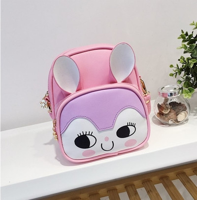 Παιδικό σακίδιο με διακοσμητικά μεταλλικά στοιχεία για κορίτσια σε 2 μοντέλα