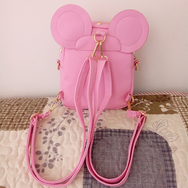 Παιδικό σακίδιο με διακοσμητικά μεταλλικά στοιχεία για κορίτσια σε 2 μοντέλα